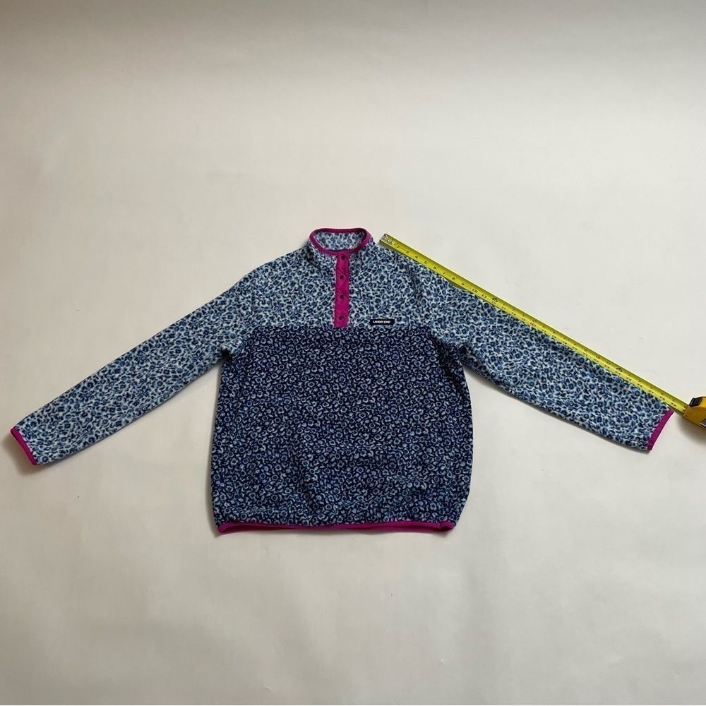 LAND’S END “heritage” snap neck pullover